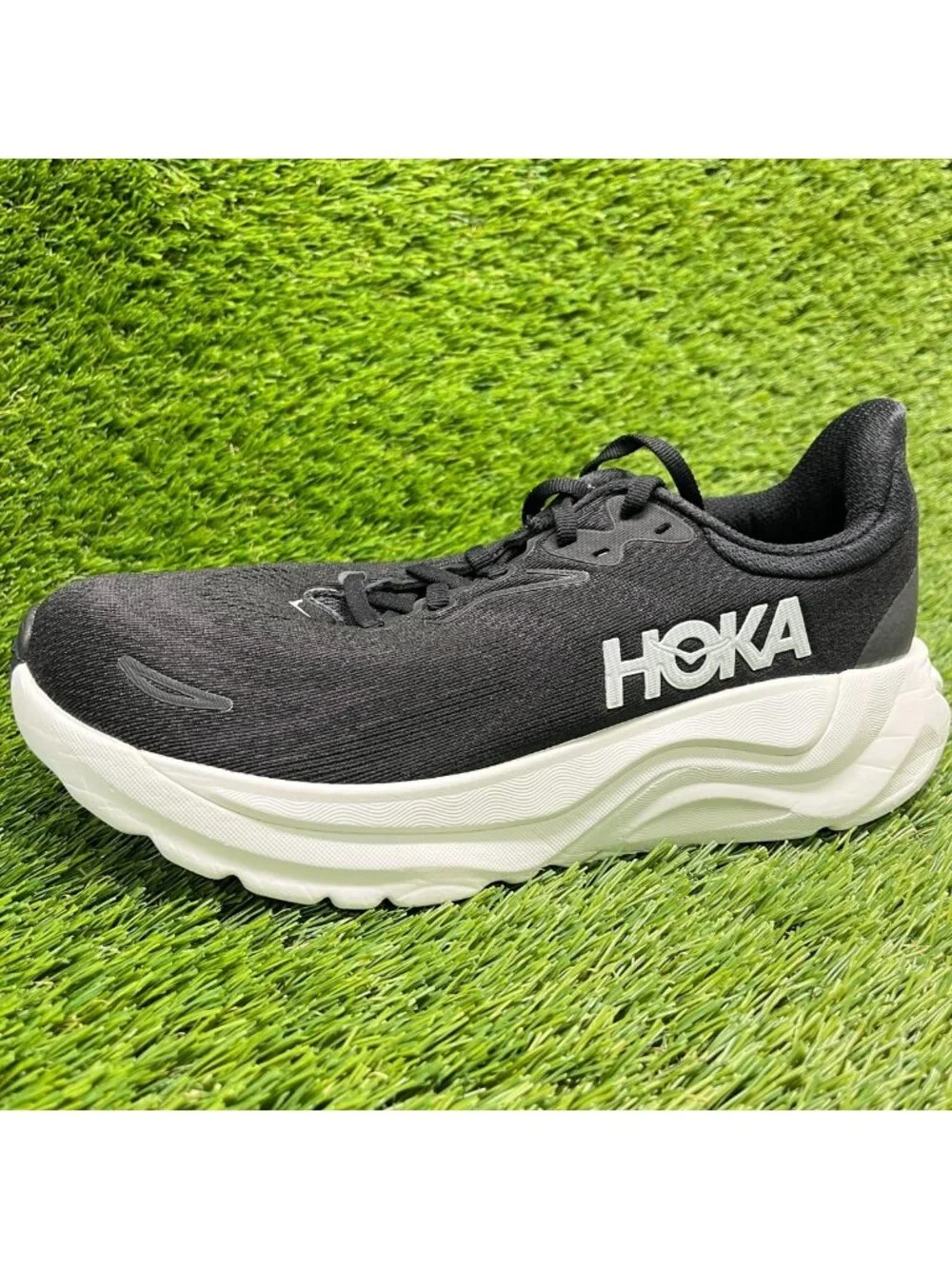 Hoka One One Arahi 8 Womens Size 7.5D Black Athletic Running Shoes Sneakers